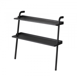 Kids Leaning Shoe Rack Black - Frame - Yamazaki