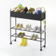 Storage Cart With Basket Black - Tower - Yamazaki YAMAZAKI YMZ5279