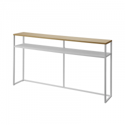 Console Table With Shelf White - Tower - Yamazaki YAMAZAKI YMZ2028