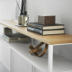 Console Table With Shelf White - Tower - Yamazaki YAMAZAKI YMZ2028