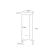 2-Tiered Plant Stand With Caster White - Tower - Yamazaki YAMAZAKI YMZ4366