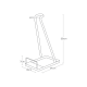 Vacuum Cleaner Stand White - Tower - Yamazaki YAMAZAKI YMZ3273