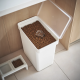 Pet Food Container White - Tower - Yamazaki YAMAZAKI YMZ5617