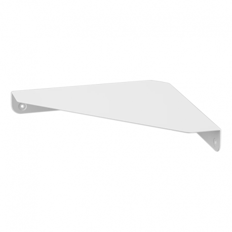 Wall Mounted Corner Shelf White - Tower - Yamazaki YAMAZAKI YMZ6911