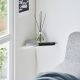 Wall Mounted Corner Shelf White - Tower - Yamazaki YAMAZAKI YMZ6911