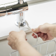 Hanging Sink Organizer White - Tower - Yamazaki YAMAZAKI YMZ5639