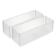 Set of 2 Deep Stackable Organizers White - Tower - Yamazaki YAMAZAKI YMZ3646