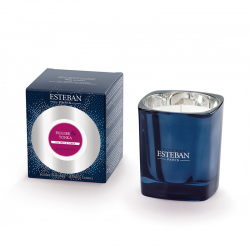 Scented Candle Fig Tree & Tonka - Elessens Blue - Esteban Parfums