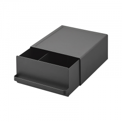 Sliding Countertop Drawer Black - Tower - Yamazaki YAMAZAKI YMZ2019