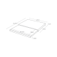 Sliding Countertop Tray White - Tower - Yamazaki YAMAZAKI YMZ2105