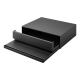 Sliding Countertop Tray With Drawer Black - Tower - Yamazaki YAMAZAKI YMZ2008