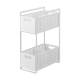 2-Tiered Storage Basket Set White - Tower - Yamazaki YAMAZAKI YMZ5218