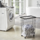 Laundry Basket With Wheels Black - Tower - Yamazaki YAMAZAKI YMZ4777