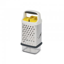 Box Grater with Precision Food-Grip Yellow - Multi-Grip - Joseph Joseph JOSEPH JOSEPH JJ20225