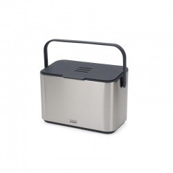 4L Food Waste Caddy Grey - Collect - Joseph Joseph