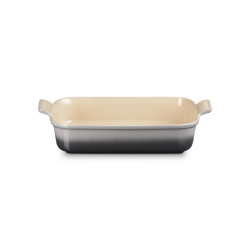 Bandeja Rectangular Heritage 32cm - Flint - Le Creuset