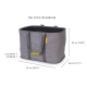 Collapsible 55L Laundry Basket Grey - Hold-All Max - Joseph Joseph JOSEPH JOSEPH JJ50039