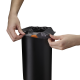 5L Pedal Bin Matt Black - Easystore - Joseph Joseph JOSEPH JOSEPH JJ70595