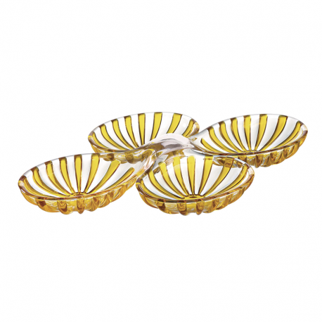 Set of 2 Hors D'Oeuvres Dishes Amber - DolceVita - Guzzini GUZZINI GZ126900151