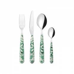 24-Piece Cutlery Set Emerald - Blues - Guzzini