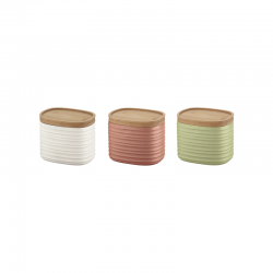 Set of 3 Storage Jars Assorted - Tierra - Guzzini GUZZINI GZ18180352