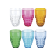 Set of 6 Tall Tumblers Assorted - Tiffany - Guzzini GUZZINI GZ22570452