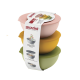 Set of 3 Containers with Lid 16cm Assorted - Everywhere Bio - Guzzini GUZZINI GZ29260652