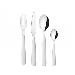 24-Piece Cutlery Set White - Pop - Guzzini