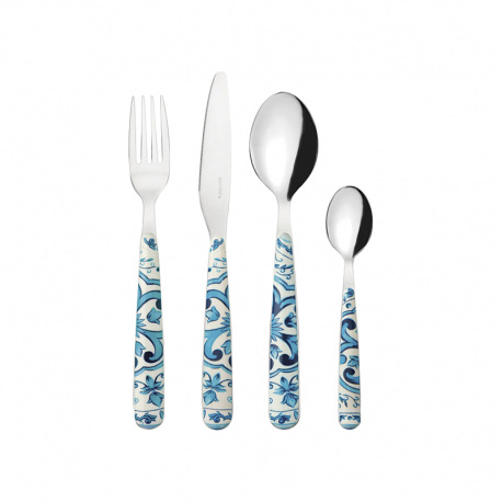 24-Piece Cutlery Set Mediterranean Blue - Blues - Guzzini GUZZINI GZ28194576