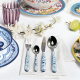 24-Piece Cutlery Set Mediterranean Blue - Blues - Guzzini GUZZINI GZ28194576