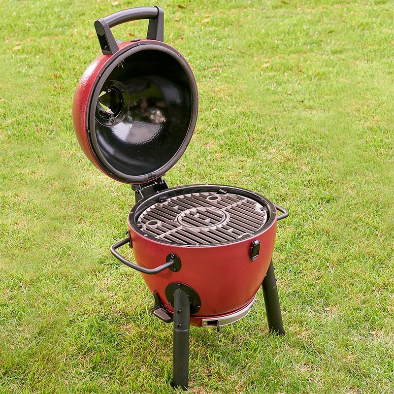 Akorn Jr. Charcoal Grill Red Kamado Chargriller