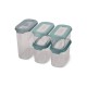Storage Containers 5-piece Set - CupboardStore Opal - Joseph Joseph JOSEPH JOSEPH JJ81113