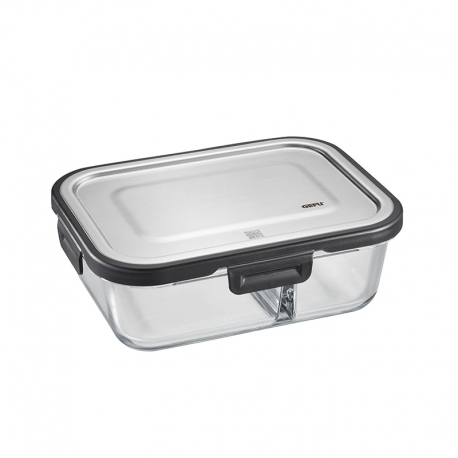 Small Rectangular Divider Container - Milo Silver - Gefu GEFU GF12797