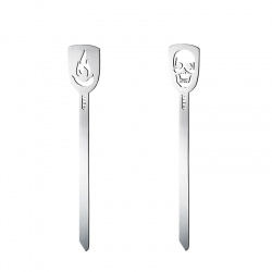 Espetos para Hambúrgueres (Caveira + Chama) - Torro Inox - Gefu GEFU GF15430