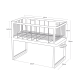 2-Level Dish Drainer Rack White - Tower - Yamazaki YAMAZAKI YMZ4386