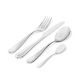 Cutlery Set 4 Pieces - Nuovo Milano Silver - Alessi ALESSI ALES5180S4M