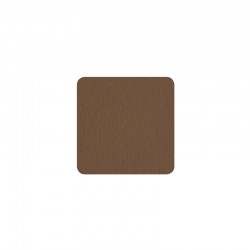 Set of 4 Coasters - Leder Brown - Asa Selection