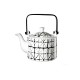 Tea Pot Grid - Maori Black And White - Asa Selection ASA SELECTION ASA90901071