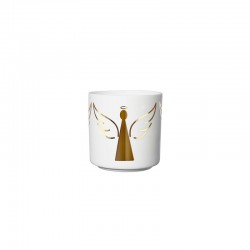 Lantern Angel ø7cm - Xmas White And Gold - Asa Selection ASA SELECTION ASA10110426