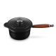 Cazo con Mango de Madera 18cm Negro Onyx - Tradition - Le Creuset LE CREUSET LC21139180000460