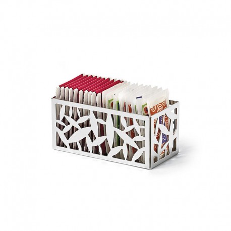 Recipiente para Saquetas de Chá/Açúcar – Cactus! Prateado - Alessi ALESSI ALESMSA29