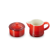 Leiteira + Açucareiro - Cerise - Le Creuset LE CREUSET LC89331000600003