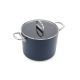 Folding Handle Stock Pot with Lid 25cm Blue - Space - Joseph Joseph JOSEPH JOSEPH JJ45045