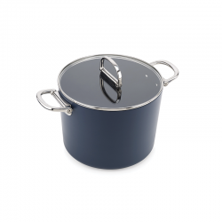 Folding Handle Stock Pot with Lid 25cm Blue - Space - Joseph Joseph JOSEPH JOSEPH JJ45045