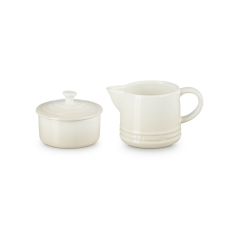Leiteira + Açucareiro - Merengue - Le Creuset LE CREUSET LC89331007160003