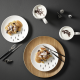 Dessert Plate Snow Tracks - Joy - Asa Selection ASA SELECTION ASA16842286