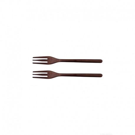 Set of 2 Forks - Wood Acacia Dark Brown - Asa Selection ASA SELECTION ASA53910970