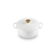 Cast Iron Round Casserole 20cm White - Le Creuset LE CREUSET LC21177200101441