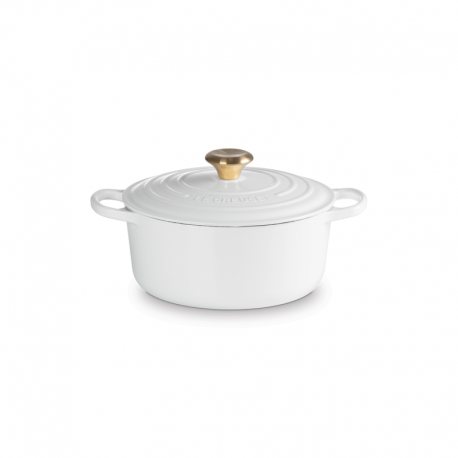 Cocotte Redonda 24cm Blanco - Le Creuset LE CREUSET LC21177240101441