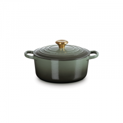 Cast Iron Round Casserole 24cm Thyme - Le Creuset